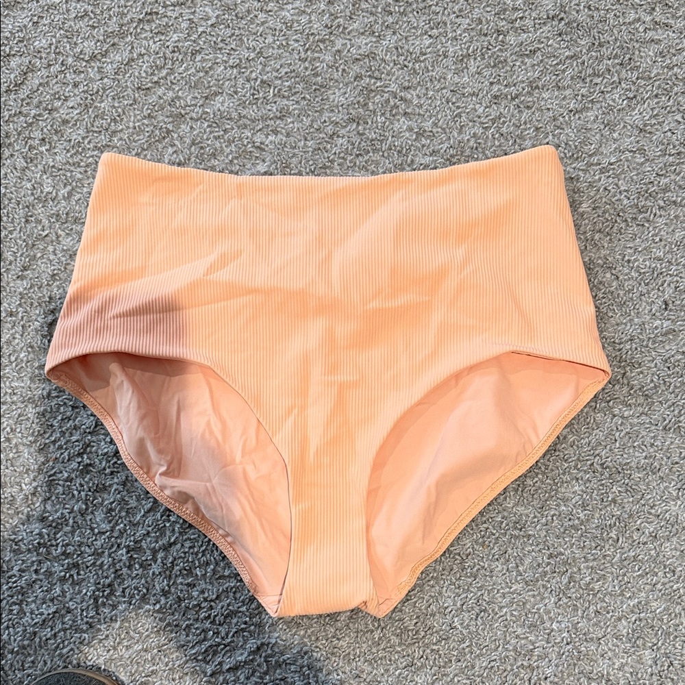 Lululemon Ribbed High-Waist Medium Swim Bottom size 14